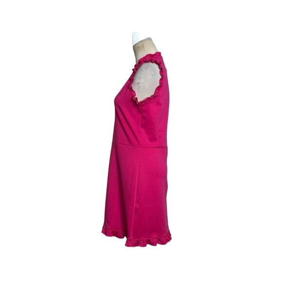 Amanda Uprichard fuchsia sleeveless sheath dress size Large - Picture 7 of 12